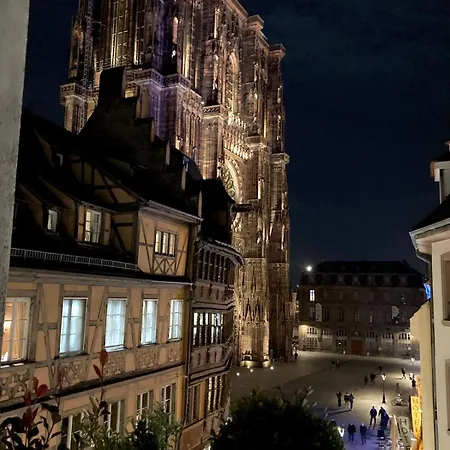 Apartment L'ecrin Des Orfevres - Triplex With Cathedral View Strasbourg